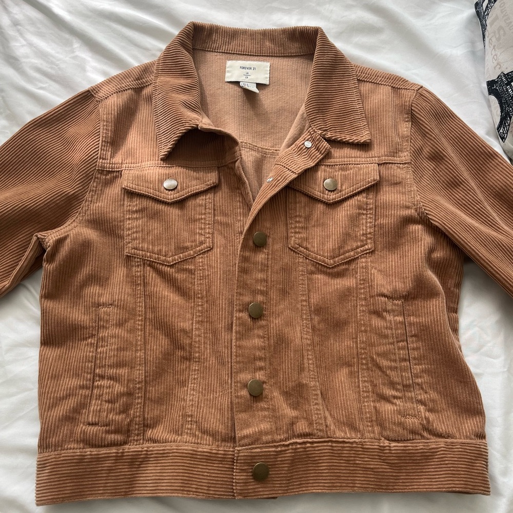 Tan Corduroy Jacket
